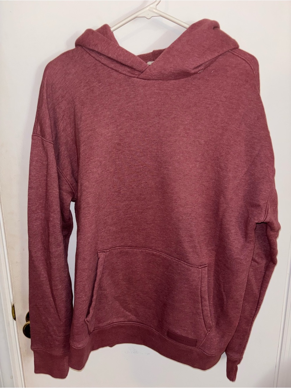 Abercrombie & Fitch Heathered Mauve Hoodie